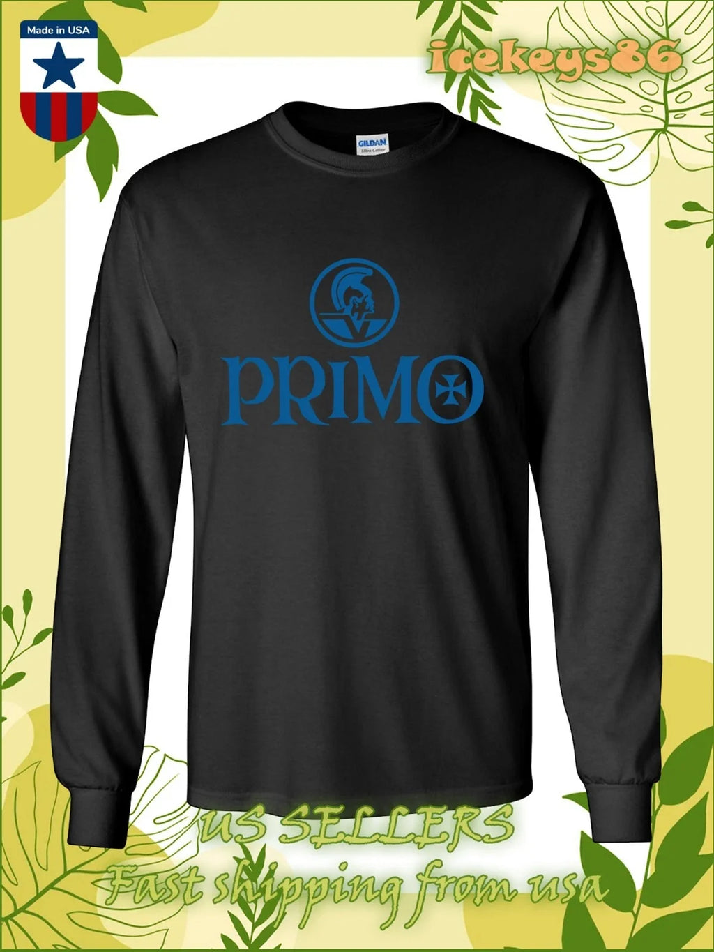 Primo Brewing Beer Hawaii's Logo Men's American Size - Adult & Kids T-Shirts, Sweatshirts & Hoodies apparel design preview 1