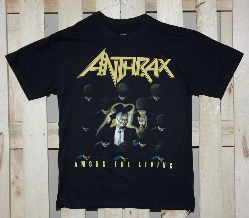 ANTHRAX AMONG THE LIVING TARIFFS INCLUDED - Adult & Kids T-Shirts, Sweatshirts & Hoodies apparel design preview 1