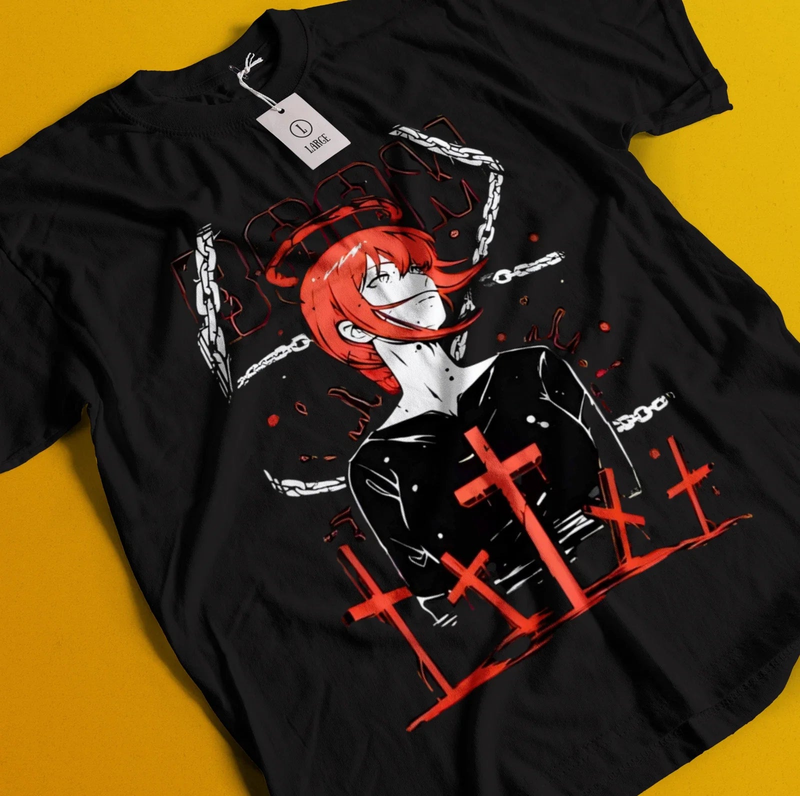 Chainsaw Man Makima Asa Aki Anime Denji Power All - Adult & Kids T-Shirts, Sweatshirts & Hoodies apparel design preview 1