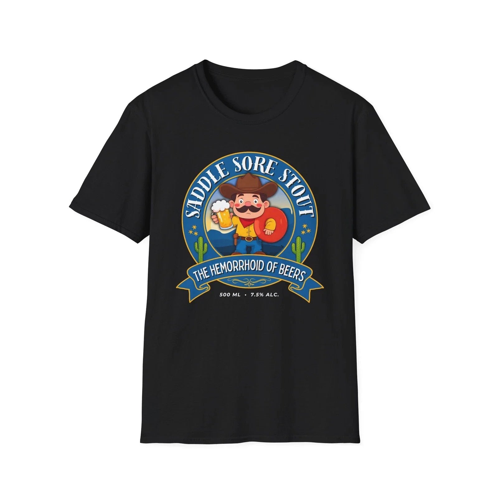 Saddle Sore Stout Hilarious Beer Lover Imaginary - Adult & Kids T-Shirts, Sweatshirts & Hoodies apparel design preview 1