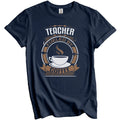 Teacher Fueled By Coffee Funny Teaching Graphic - Adult & Kids T-Shirts, Sweatshirts & Hoodies apparel design preview 1