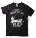 Men's Fishing Funny Sorry I Missed Your Call - Adult & Kids T-Shirts, Sweatshirts & Hoodies apparel design preview 1