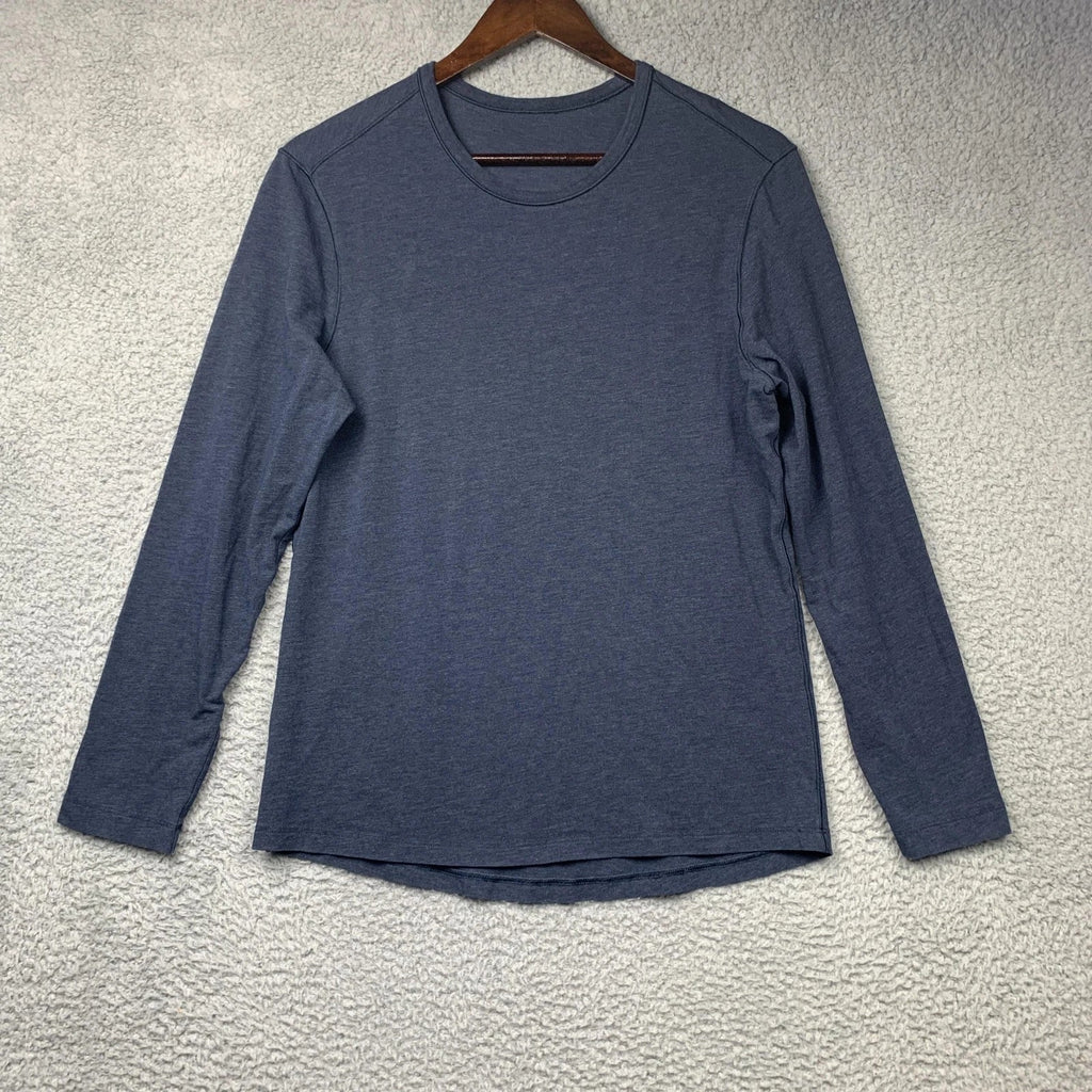 Lululemon Mens Large Blue Crew Neck Soft Stretch - Adult & Kids T-Shirts, Sweatshirts & Hoodies apparel design preview 1