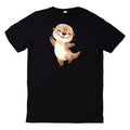Cute Kawaii Otter Print - Adult & Kids T-Shirts, Sweatshirts & Hoodies apparel design preview 1