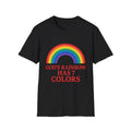Rainbow Unisex Softstyle God's Christian Gift, 7 - Adult & Kids T-Shirts, Sweatshirts & Hoodies apparel design preview 1