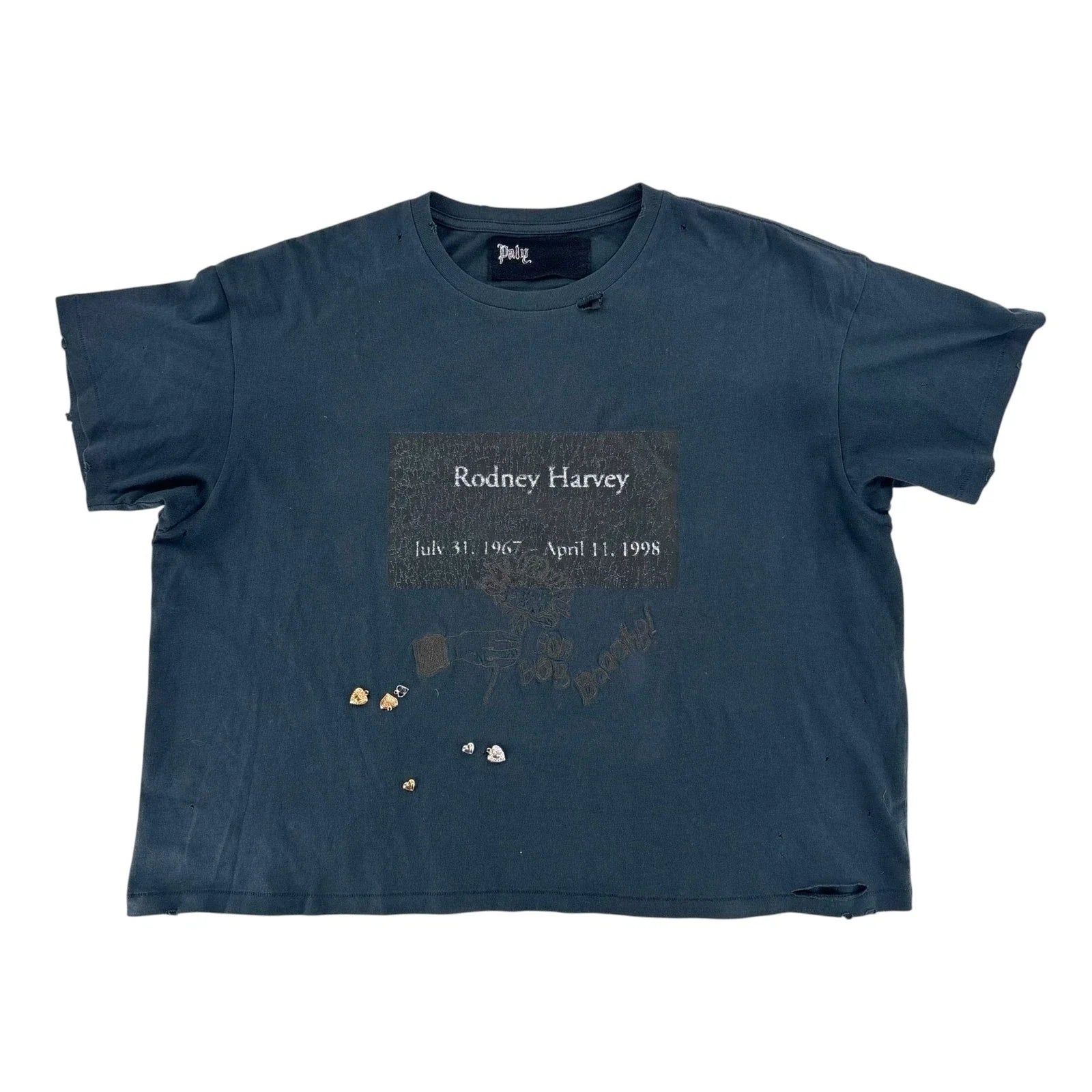 Size L Paly Hollywood Rodney Harvey Memorial "Navy" - Adult & Kids T-Shirts, Sweatshirts & Hoodies apparel design preview 1