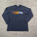 Vintage 90s California Fire Flame Hot Rod Medium - Adult & Kids T-Shirts, Sweatshirts & Hoodies apparel design preview 1