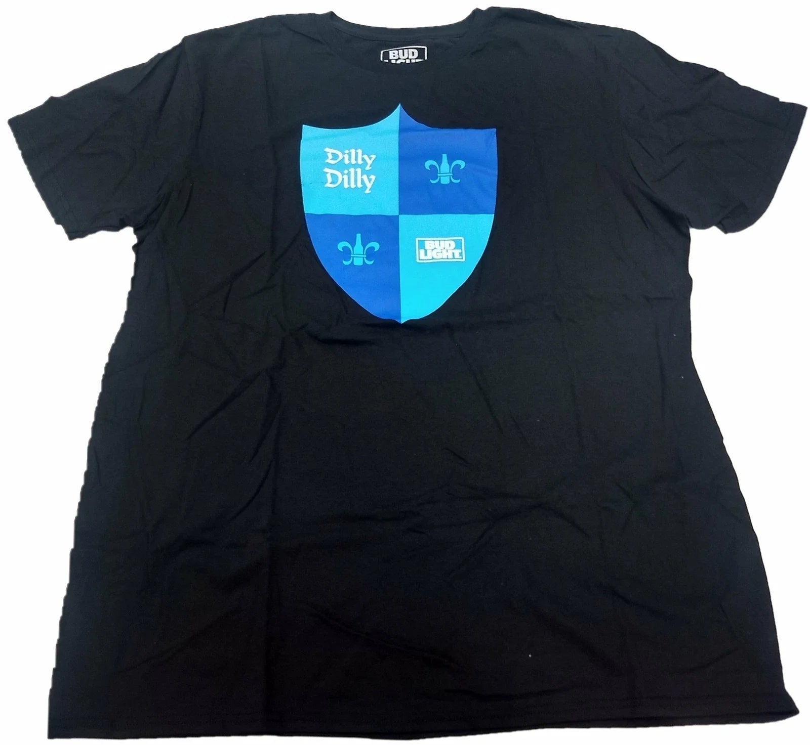 Dilly Bud Light Budweiser Beer Lager Mens (Black) - Adult & Kids T-Shirts, Sweatshirts & Hoodies apparel design preview 1