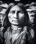 INDIAN MOTIF M L XL 2XL 3XL CHEROKEE SITTING BULL - Adult & Kids T-Shirts, Sweatshirts & Hoodies apparel design preview 1