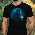 Men's Magic Wolf Wizard Motif Cotton Size XS to 5XL - Adult & Kids T-Shirts, Sweatshirts & Hoodies apparel design preview 1