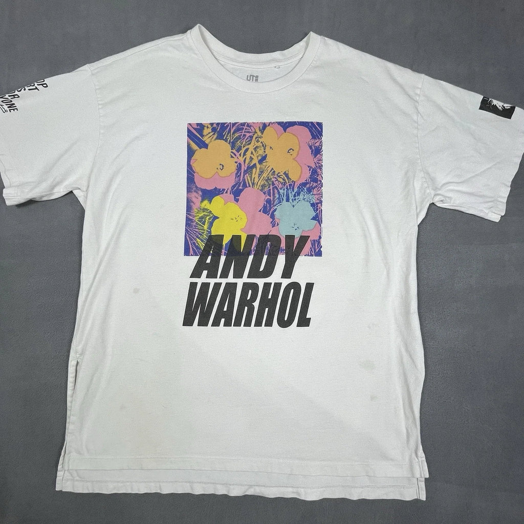 UT Uniqlo x Andy Warhol Adult M White Short Sleeve - Adult & Kids T-Shirts, Sweatshirts & Hoodies apparel design preview 1