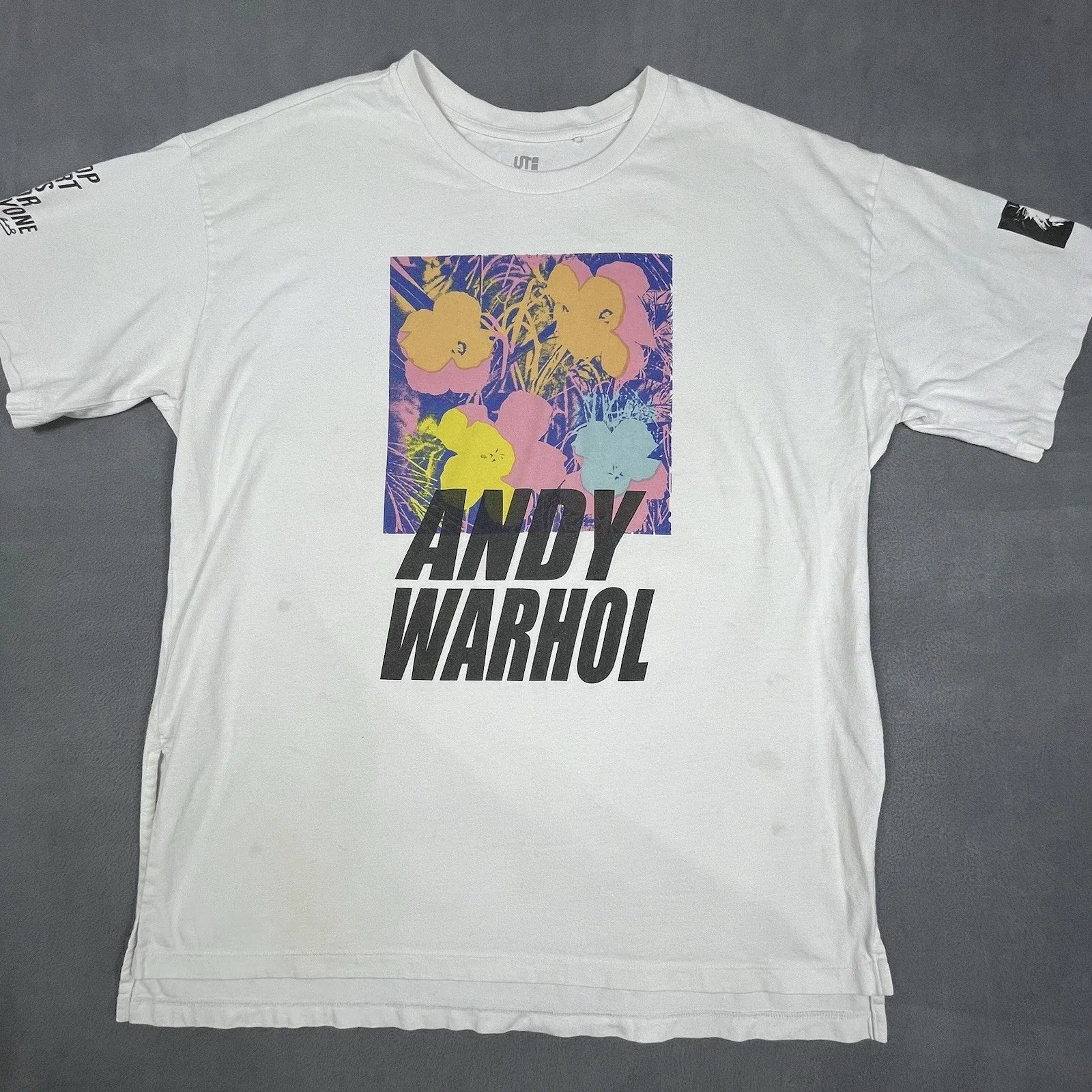 UT Uniqlo x Andy Warhol Adult M White Short Sleeve - Adult & Kids T-Shirts, Sweatshirts & Hoodies apparel design preview 1