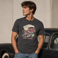 VTG Lucky Brand Mens L Made In USA Black Graphic Hot - Adult & Kids T-Shirts, Sweatshirts & Hoodies apparel design preview 1
