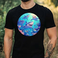 Mens Group Of Sharks Motif Cotton Size XS to 5XL - Adult & Kids T-Shirts, Sweatshirts & Hoodies apparel design preview 1