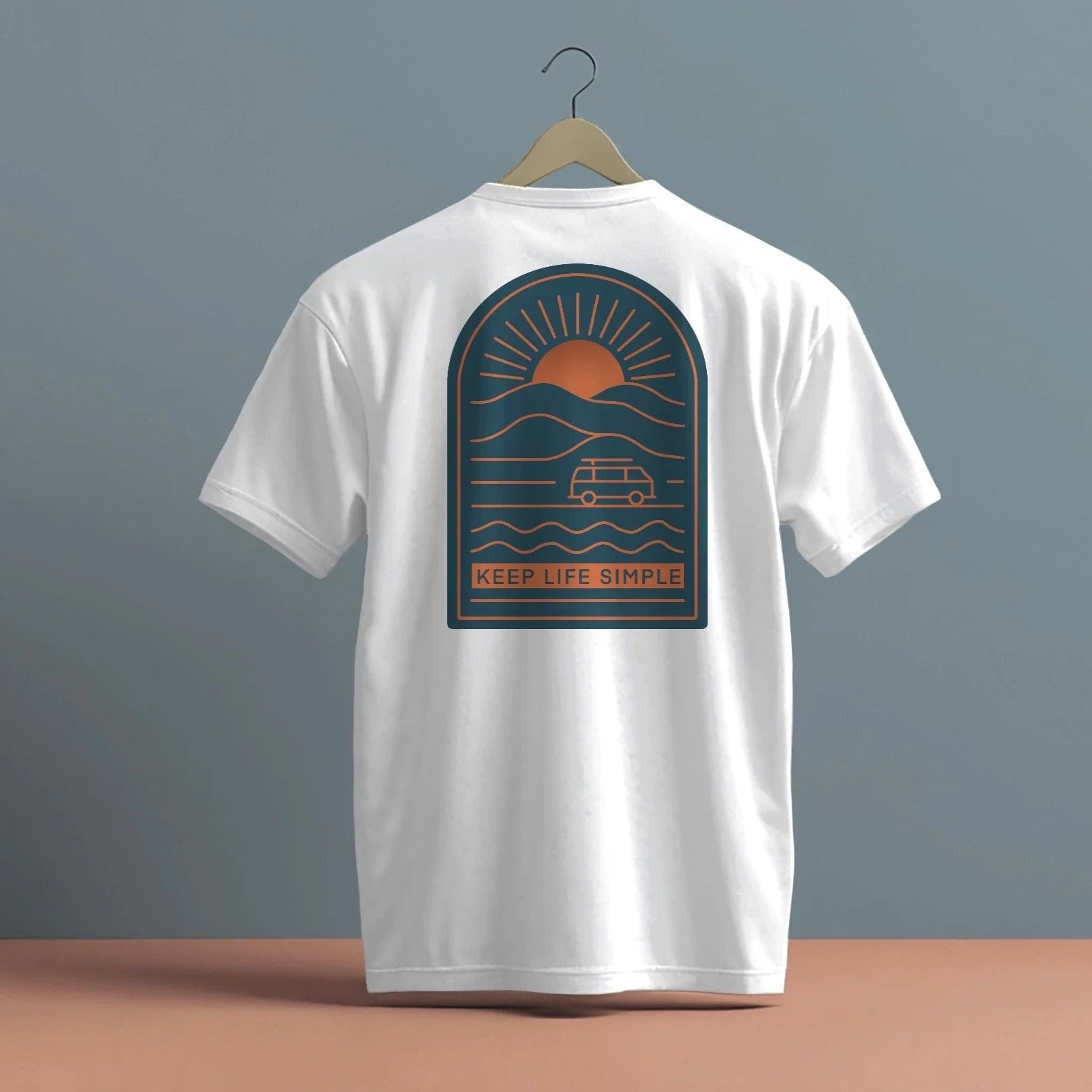 KEEP LIFE SIMPLE DARK DESIGN PRINT HIGH QUALITY HEAVY - Adult & Kids T-Shirts, Sweatshirts & Hoodies apparel design preview 1