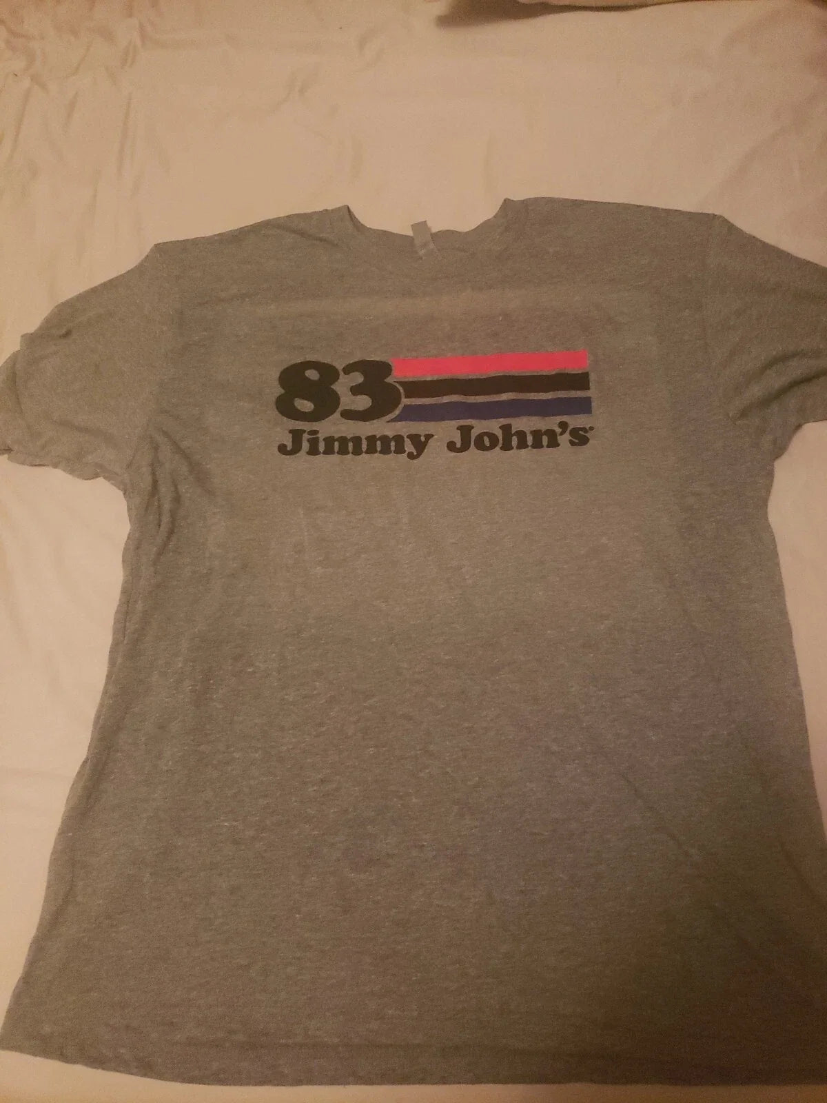Jimmy John's Short Sleeve Employee Uniform New Large - Adult & Kids T-Shirts, Sweatshirts & Hoodies apparel design preview 1