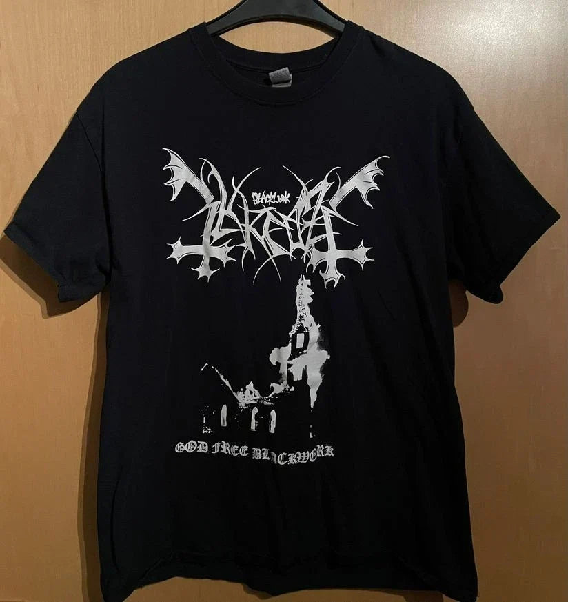 3 Crosses Size L (Tattoo, Inc., Blackwork, Black - Adult & Kids T-Shirts, Sweatshirts & Hoodies apparel design preview 1