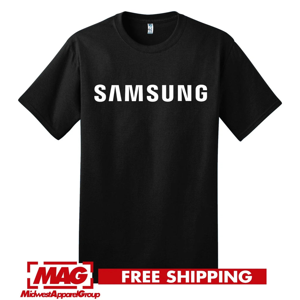SAMSUNG BLACK Tech Galaxy Cool Android Electronics Tv - Adult & Kids T-Shirts, Sweatshirts & Hoodies apparel design preview 1