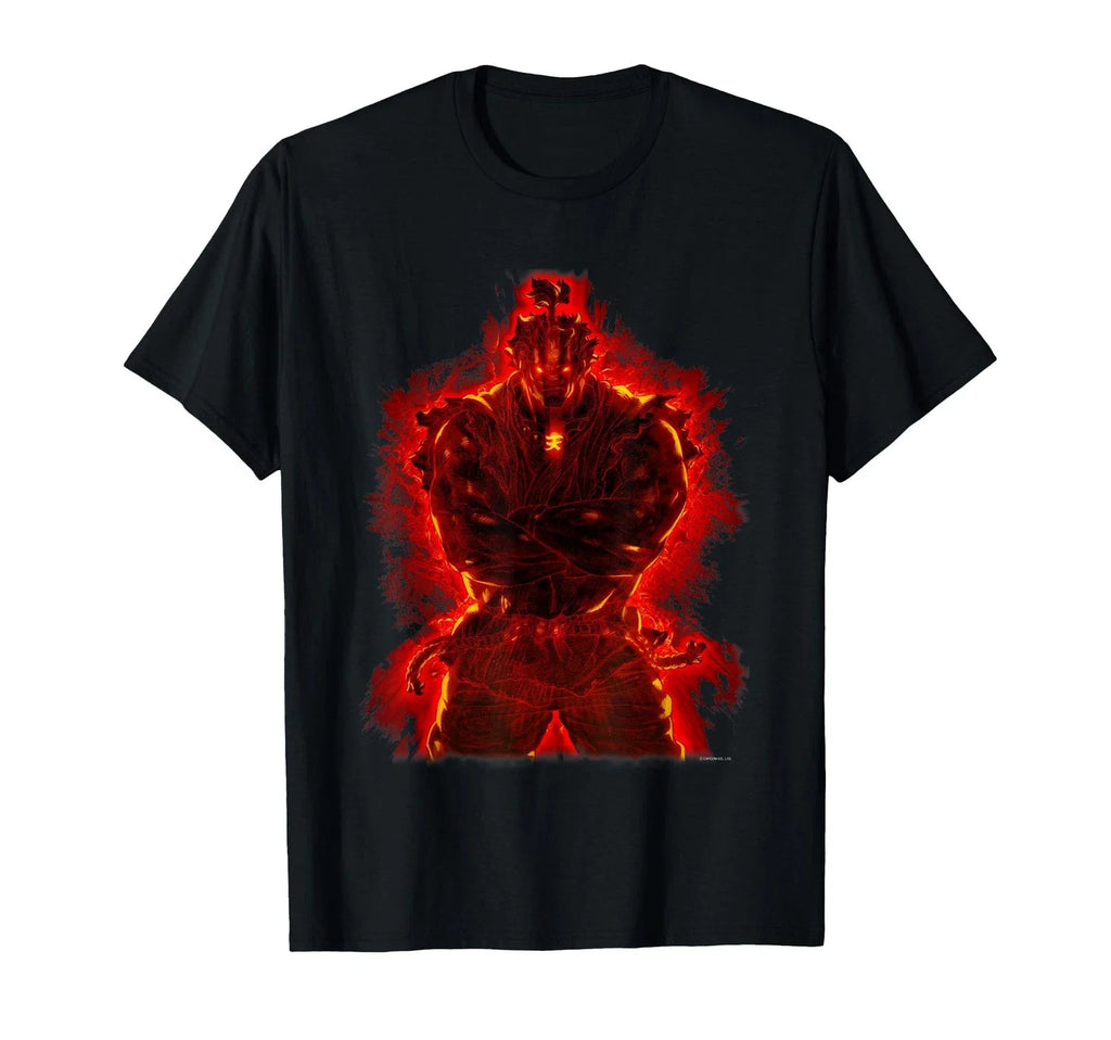 Street Fighter Akuma Satsui no Hado Graphic Capcom - Adult & Kids T-Shirts, Sweatshirts & Hoodies apparel design preview 1