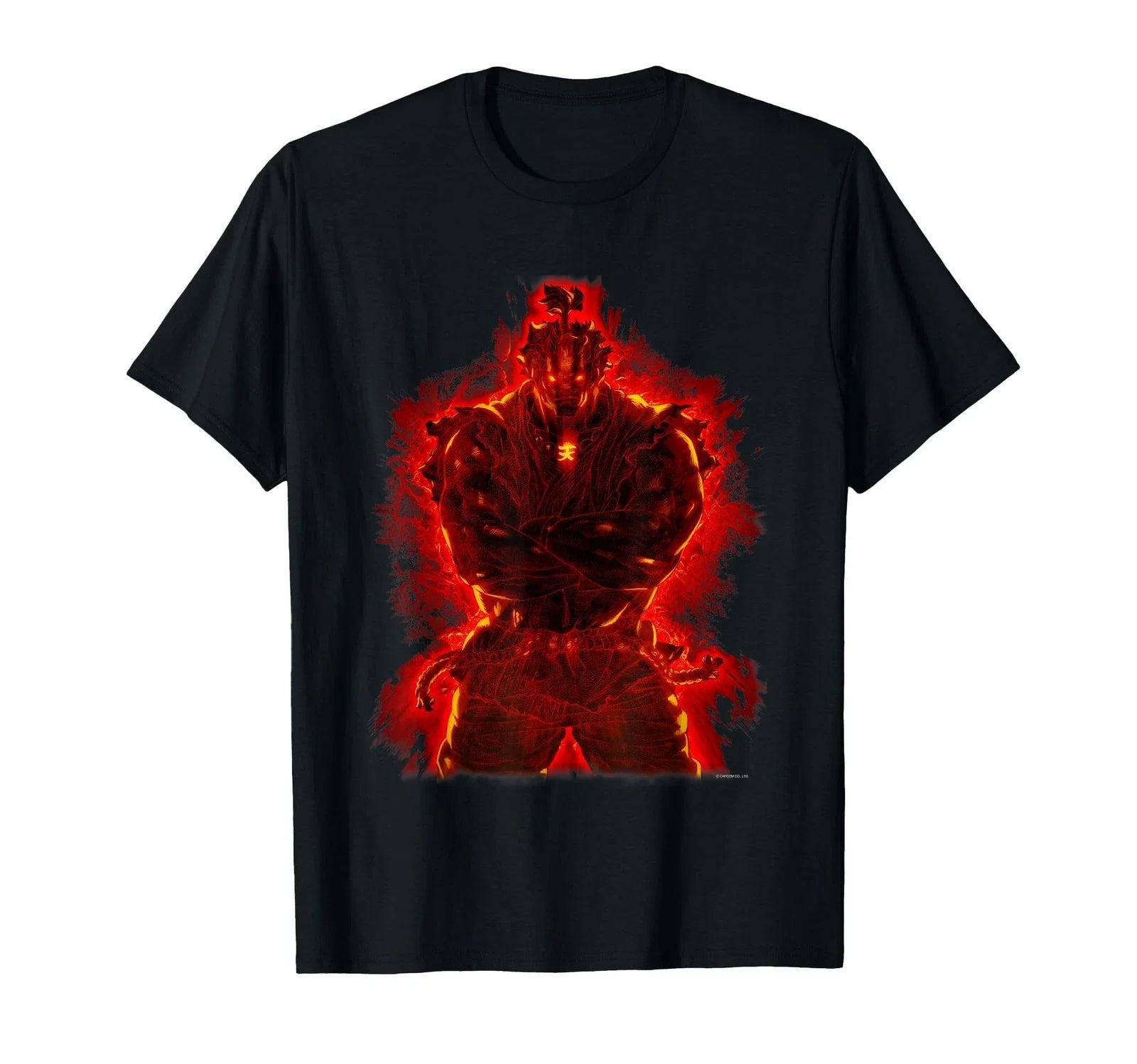Street Fighter Akuma Satsui no Hado Graphic Capcom - Adult & Kids T-Shirts, Sweatshirts & Hoodies apparel design preview 1
