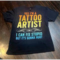 Gildan Graphic Men Large Black Excellent Tattoo - Adult & Kids T-Shirts, Sweatshirts & Hoodies apparel design preview 1