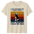 A Day Without My Border Terrier Dog Owners - Adult & Kids T-Shirts, Sweatshirts & Hoodies apparel design preview 1