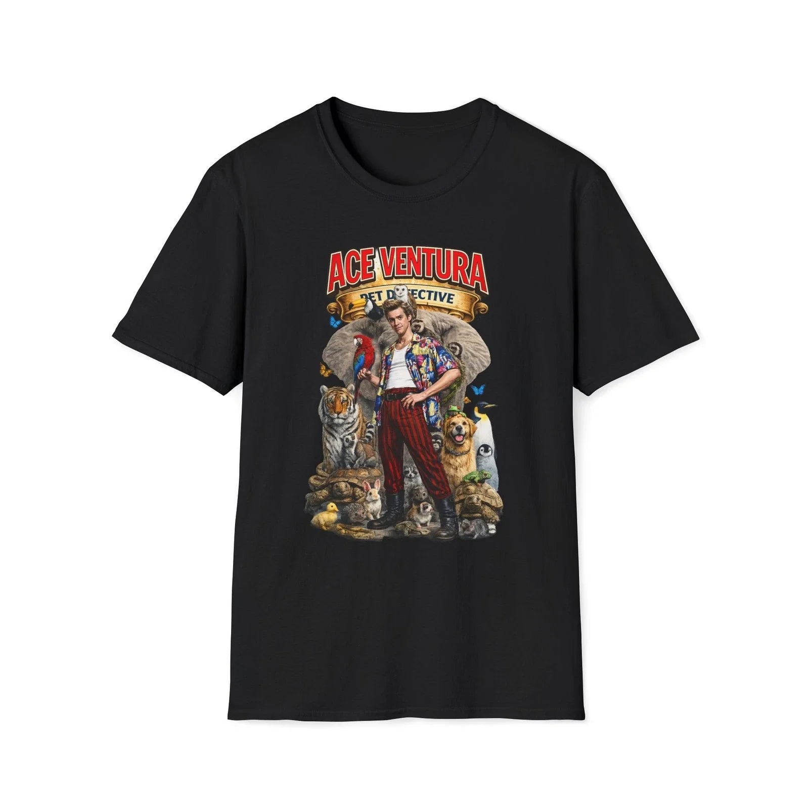 Ace Ventura Pet Detective Classic 90s Comedy Movie - Adult & Kids T-Shirts, Sweatshirts & Hoodies apparel design preview 1