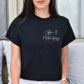 Coffee and meteorology pocket Meteorologist Black - Adult & Kids T-Shirts, Sweatshirts & Hoodies apparel design preview 1