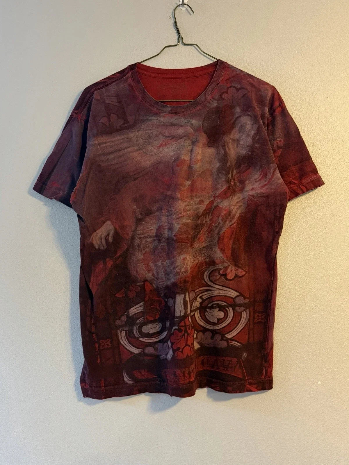 Y2K Affliction Royalty Fallen Angel AOP Fits Men's - Adult & Kids T-Shirts, Sweatshirts & Hoodies apparel design preview 1
