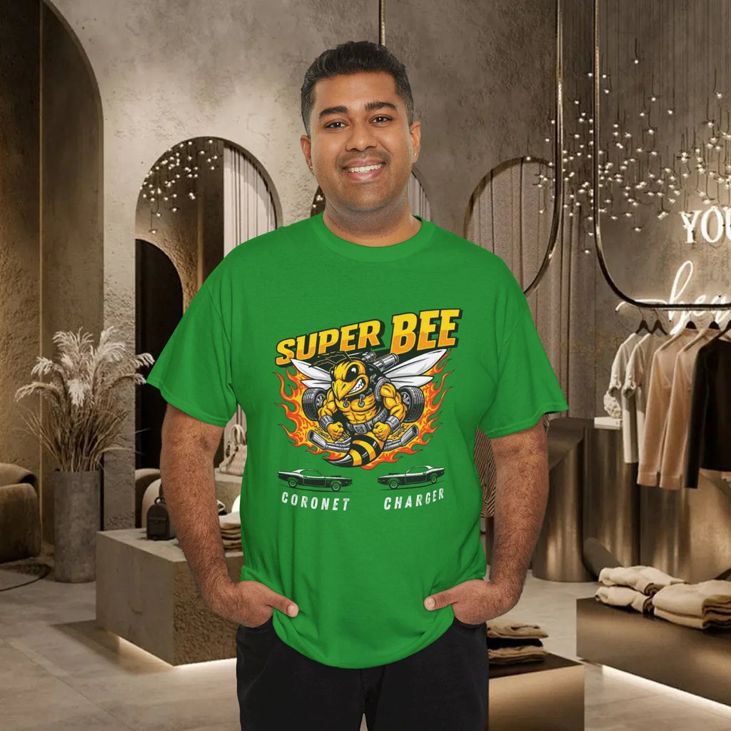 Mopar Super Bee Classic Muscle Car Cotton - Adult & Kids T-Shirts, Sweatshirts & Hoodies apparel design preview 1