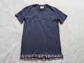 FxH Mens XL Navy Blue Plaid Hem Longline Streetwear - Adult & Kids T-Shirts, Sweatshirts & Hoodies apparel design preview 1