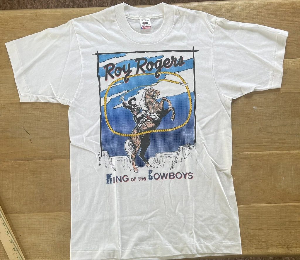 Vintage roy rogers king of cowboys pop art - Adult & Kids T-Shirts, Sweatshirts & Hoodies apparel design preview 1