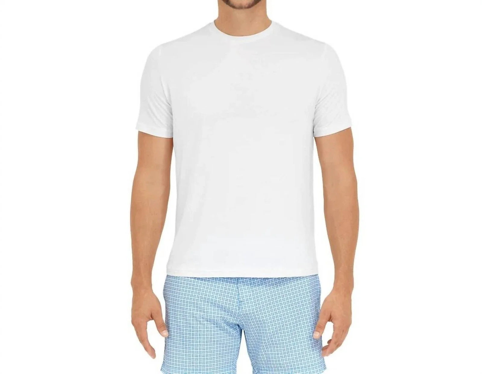 Somewhere Sunny Men's Upf 50+ Bamboo Everyday White - Adult & Kids T-Shirts, Sweatshirts & Hoodies apparel design preview 1