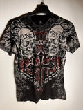 Y2k Mens M Medium Skulls Grunge Cyber Goth - Adult & Kids T-Shirts, Sweatshirts & Hoodies apparel design preview 1