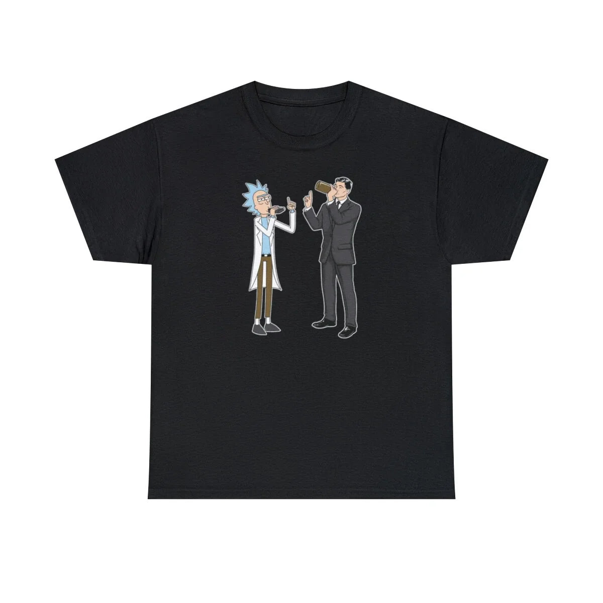 Rick and Archer - Adult & Kids T-Shirts, Sweatshirts & Hoodies apparel design preview 1