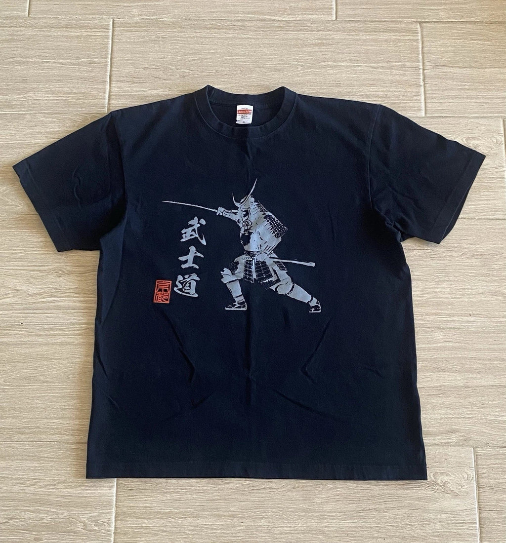 Japanese Samurai Warrior Men's Size XL Black - Adult & Kids T-Shirts, Sweatshirts & Hoodies apparel design preview 1