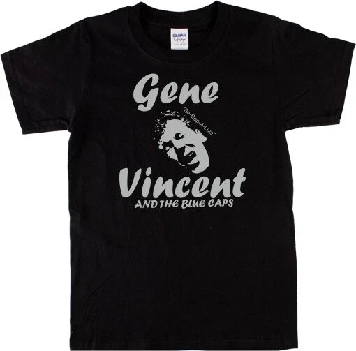 Gene Vincent 'Be Bop A Lula' 1950's Rock'n'Roll, - Adult & Kids T-Shirts, Sweatshirts & Hoodies apparel design preview 1