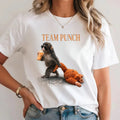 Team Punch Monkey Meme Viral Japanese Macaque Animal - Adult & Kids T-Shirts, Sweatshirts & Hoodies apparel design preview 1