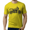 *JL Illustration For A Kawasaki Z900 RS 2018 - Adult & Kids T-Shirts, Sweatshirts & Hoodies apparel design preview 1
