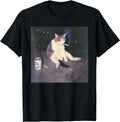 Funny Smoking Cat Meme - Adult & Kids T-Shirts, Sweatshirts & Hoodies apparel design preview 1
