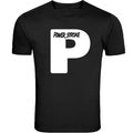 Powerstroke Small chest P Design Unisex Black Color - Adult & Kids T-Shirts, Sweatshirts & Hoodies apparel design preview 1