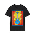 Stained Glass Guitar Rock and Metal Music Graphic - Adult & Kids T-Shirts, Sweatshirts & Hoodies apparel design preview 1