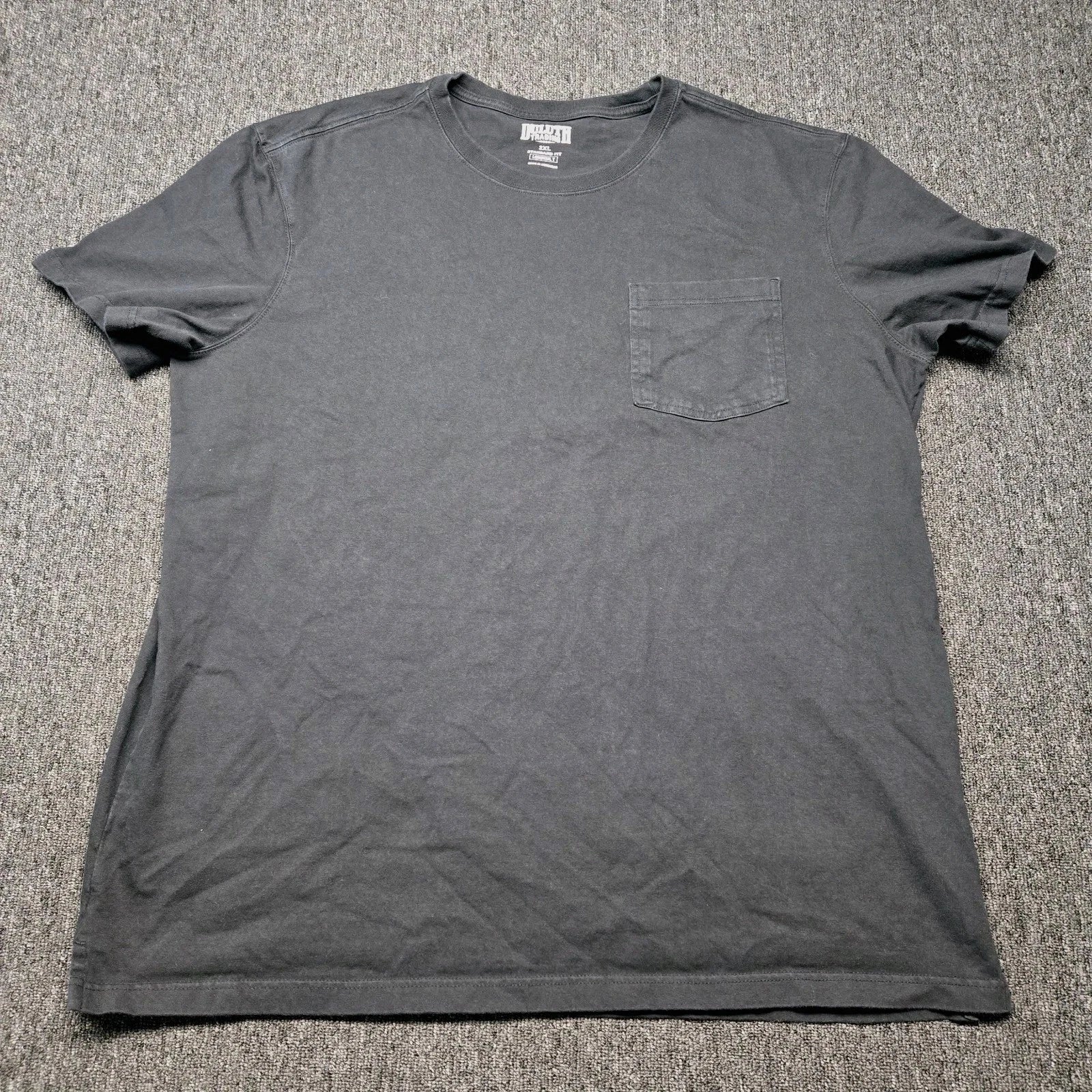 Duluth Trading Co Mens Black Pocket XXL 2XL Longtail - Adult & Kids T-Shirts, Sweatshirts & Hoodies apparel design preview 1