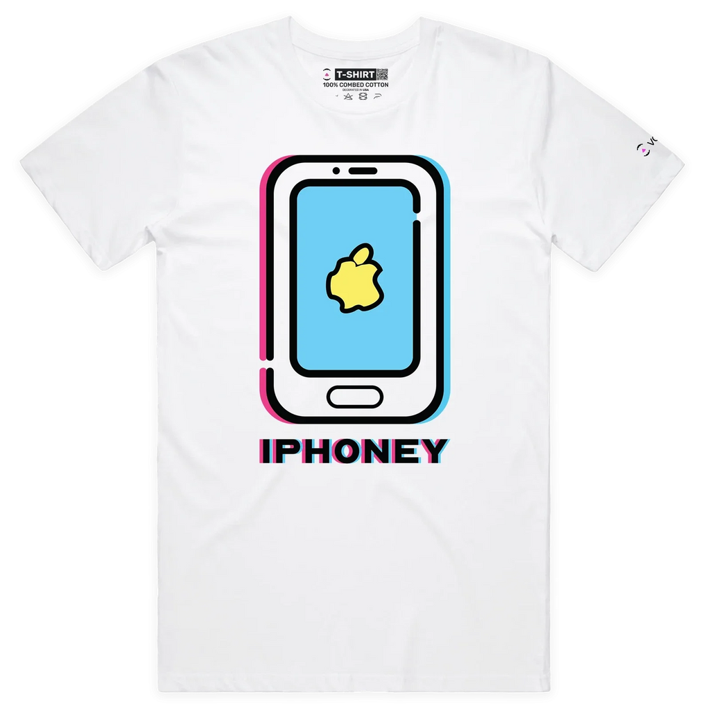VOICEART Cracked Smartphone IT Wordplay with Premium - Adult & Kids T-Shirts, Sweatshirts & Hoodies apparel design preview 1