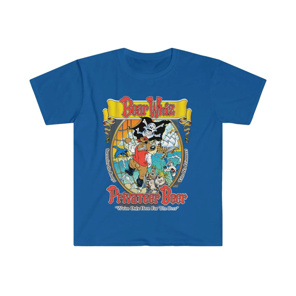 Soft Cotton Bear Whiz Privateer Beer. - Adult & Kids T-Shirts, Sweatshirts & Hoodies apparel design preview 1