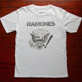 Ramones Tour Concert Punk Rock Band Unisex White Size - Adult & Kids T-Shirts, Sweatshirts & Hoodies apparel design preview 1
