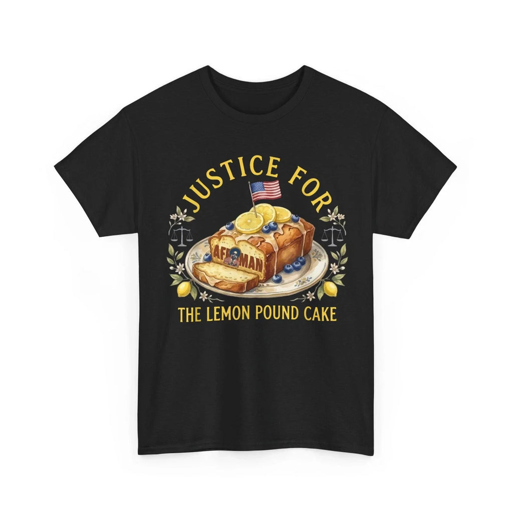 Funny Justice for Lemon Pound Cake Afroman US Flag - Adult & Kids T-Shirts, Sweatshirts & Hoodies apparel design preview 1