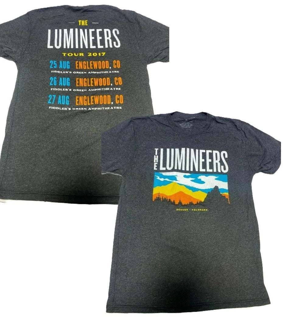 The Lumineers 2017 Denver Unisex Concert ORIGINAL - Adult & Kids T-Shirts, Sweatshirts & Hoodies apparel design preview 1