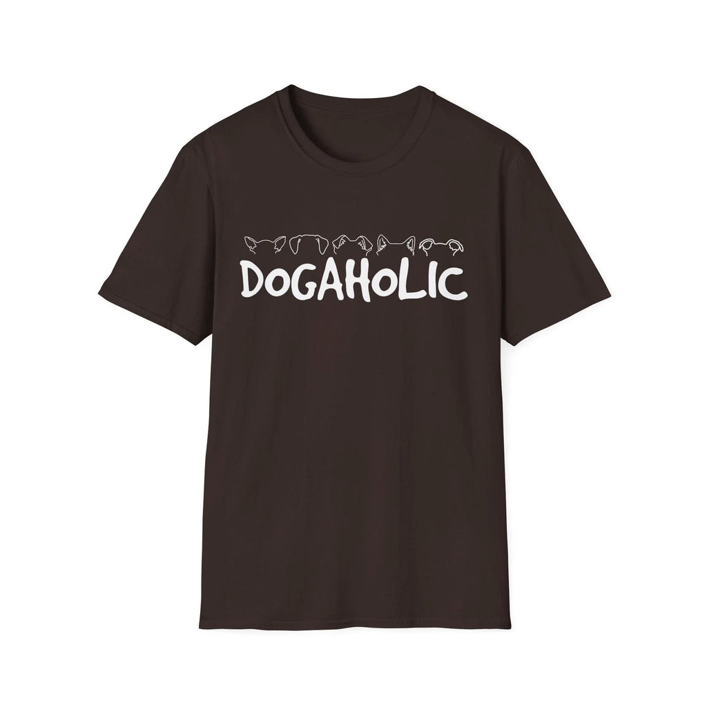 Dogaholic Dog Lover Mom Animal Top - Adult & Kids T-Shirts, Sweatshirts & Hoodies apparel design preview 1