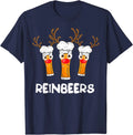 Funny Reindeer Beer Christmas Drinking Xmas - Adult & Kids T-Shirts, Sweatshirts & Hoodies apparel design preview 1